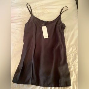 Eileen Fisher Graphite Grey Camisole Size Large